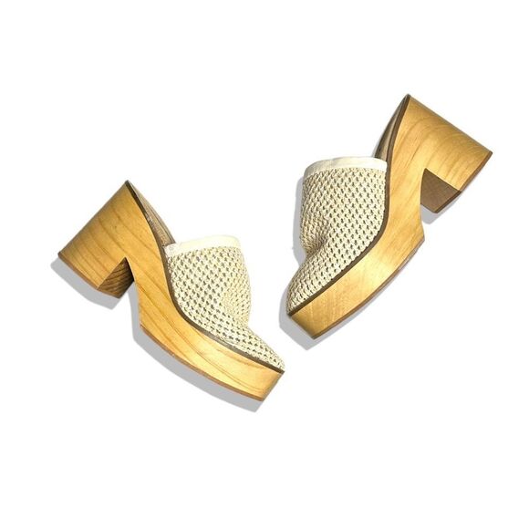Free People Claudia Crochet Clogs - Picture 1 of 12